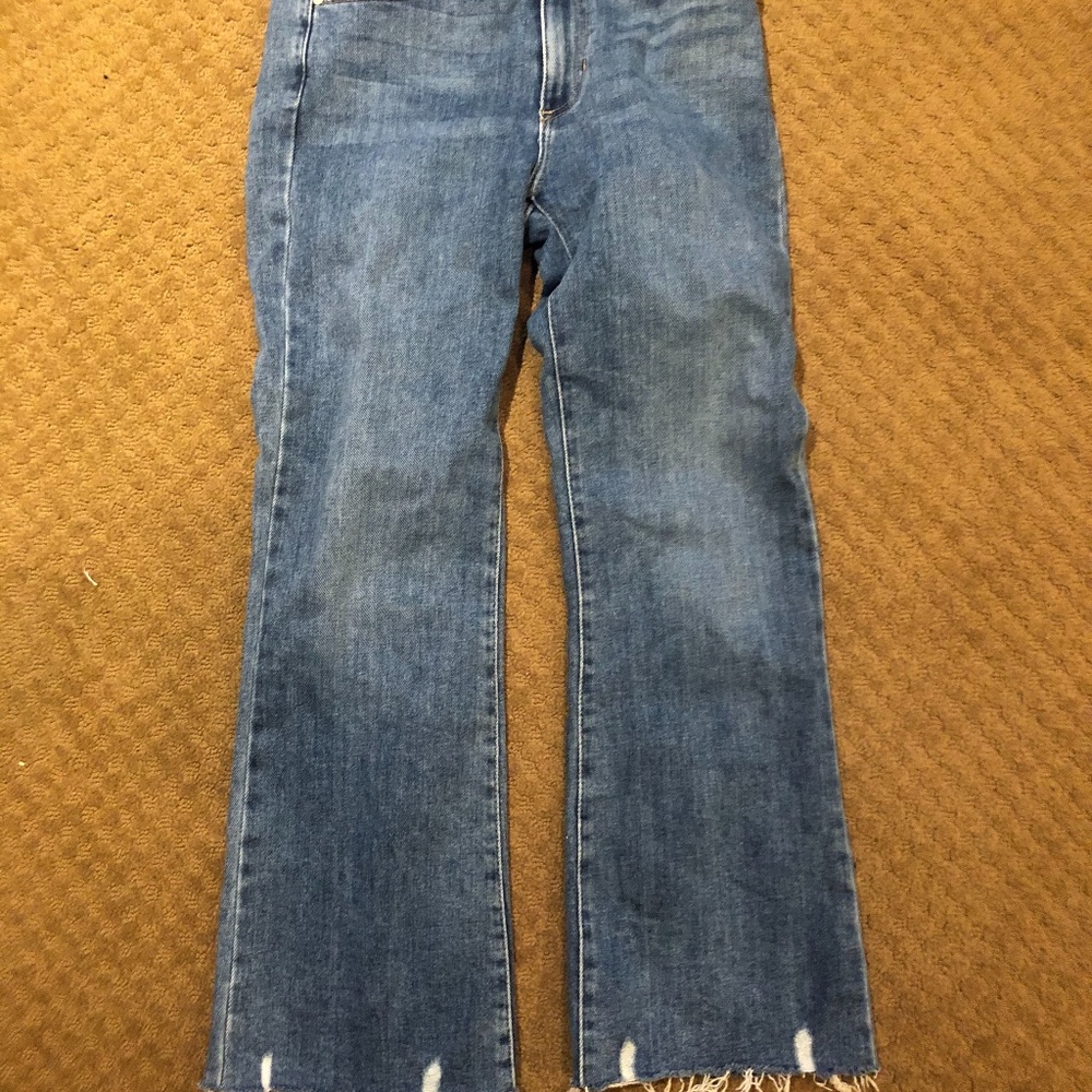 JUSTBLACK denim flare crop size 26